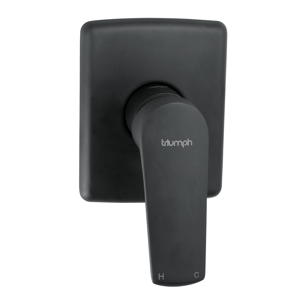 Macneil Bath or Shower Mixer Undertile Black Magnetite 211105