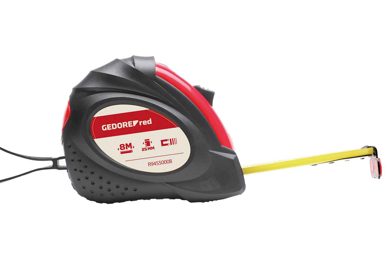 Gedore Red Tape Measure 8m x 25mm Class.II R94550008 3301429