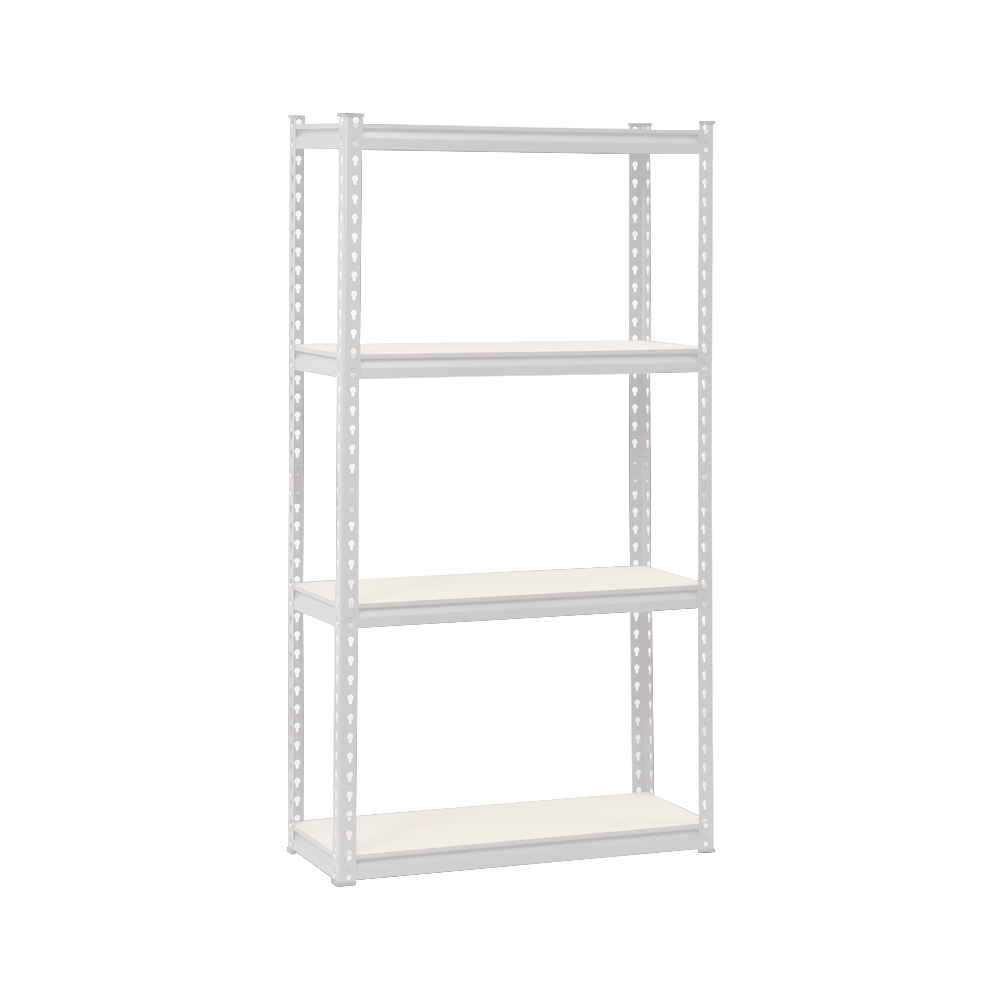 Wildberry Metal Stand 4 Tier MDF WhiteADIY3901