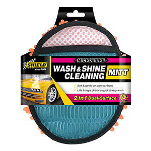 Cleaning Mitt Microfibre Wash & Shine Shield SH1144