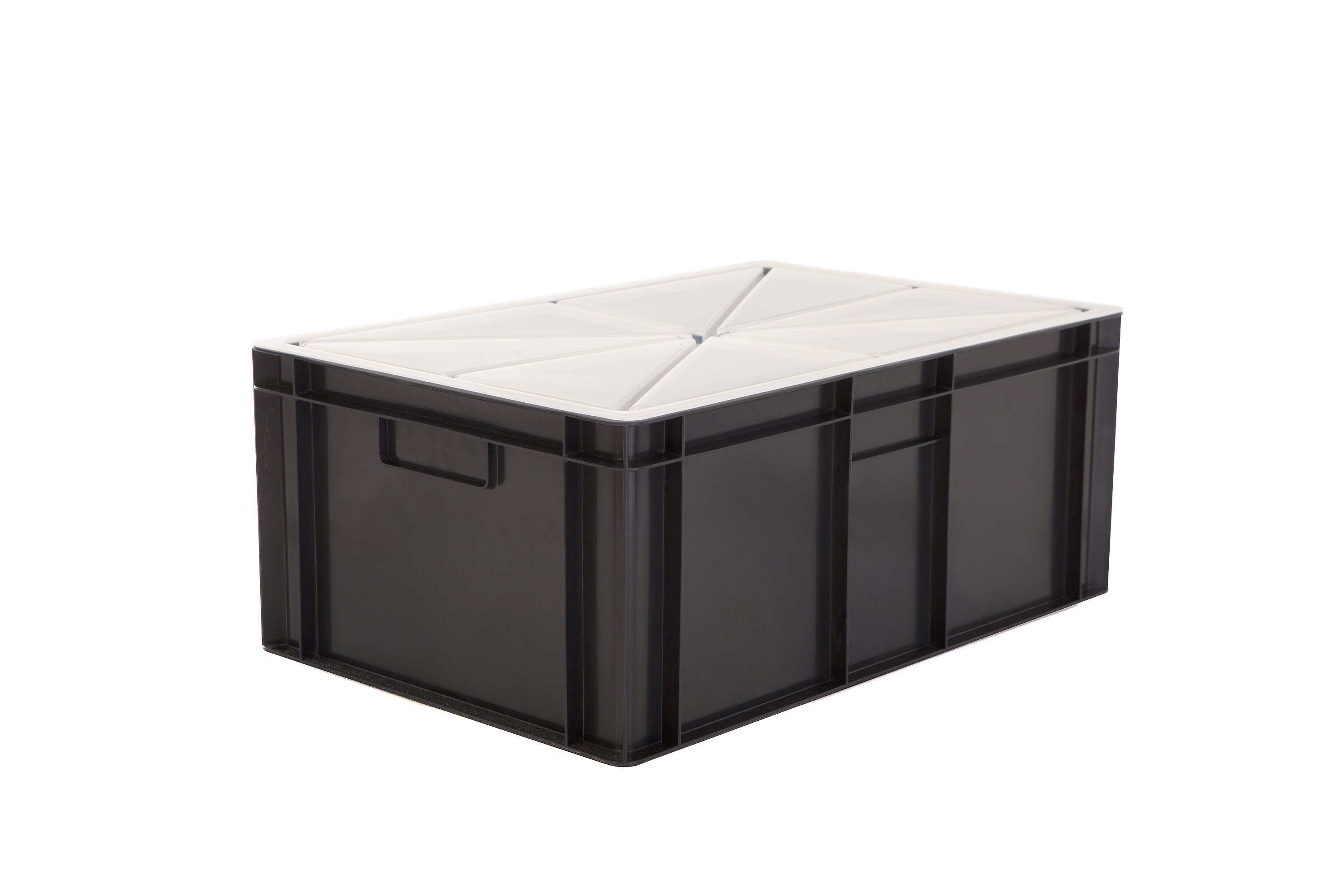 Crate lid Transparent 595mm X 395mm X 10mm FD