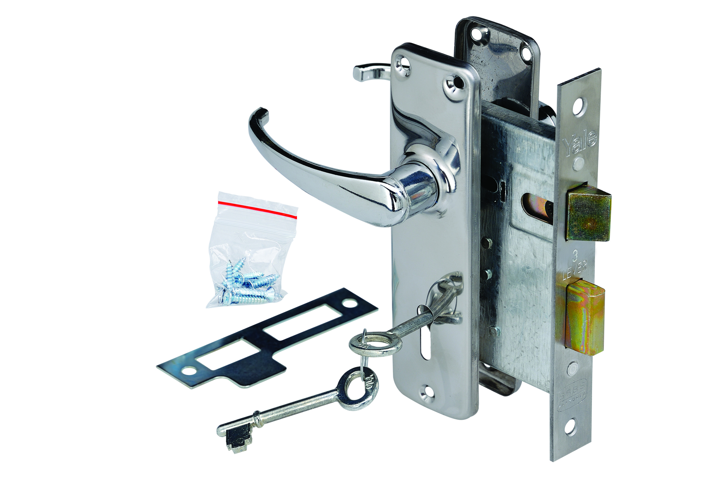 Mortice Lock Set 3 Lever Yale