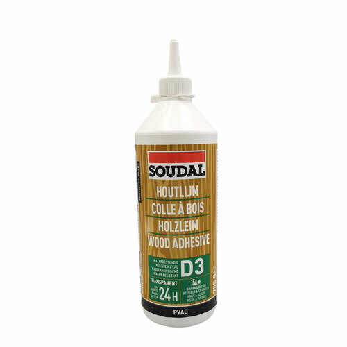 Soudal Adhesive D3 PVC Wood 750GR