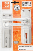 Buco 2 Lever Lockset CP SABS