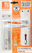 Buco 3 Lever Lockset CP SABS