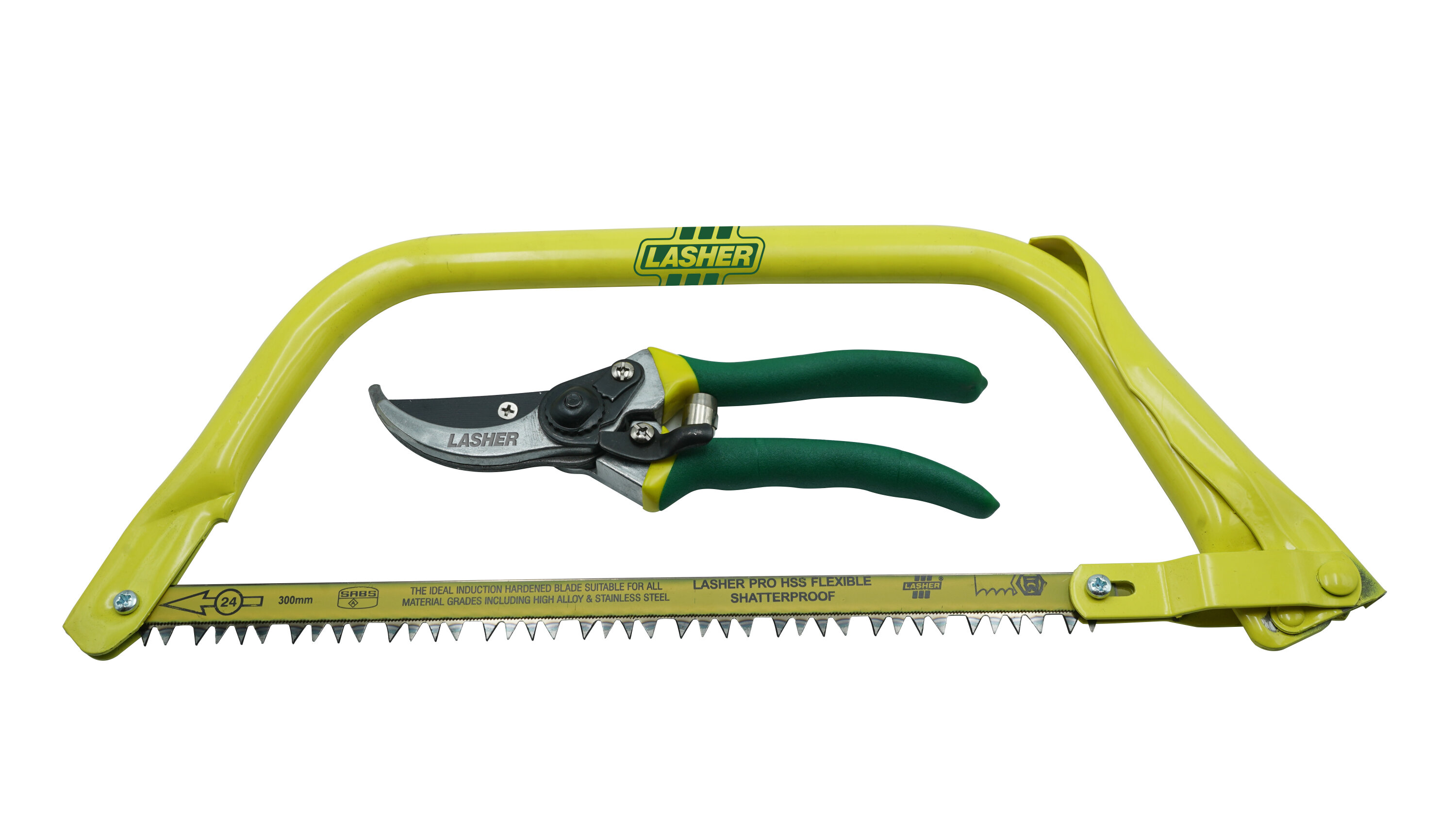 Lasher Bow Hacksaw & Medium Secateur