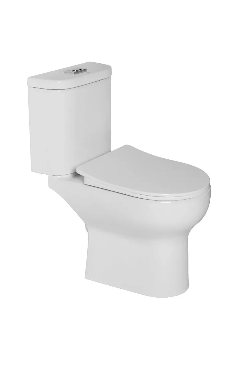 Solo Maldives Top Flush Close Couple Toilet Suite