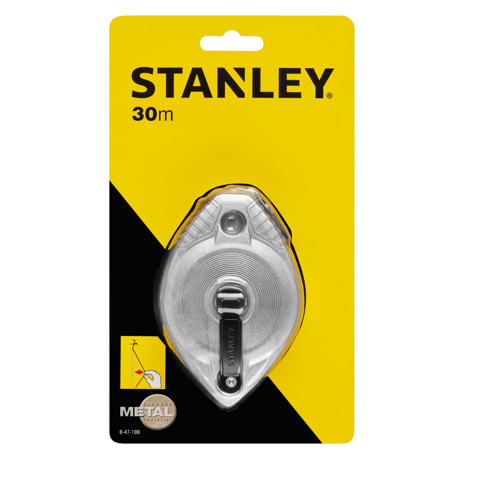 Chalkline Reel 30M Stanley 0-47-100