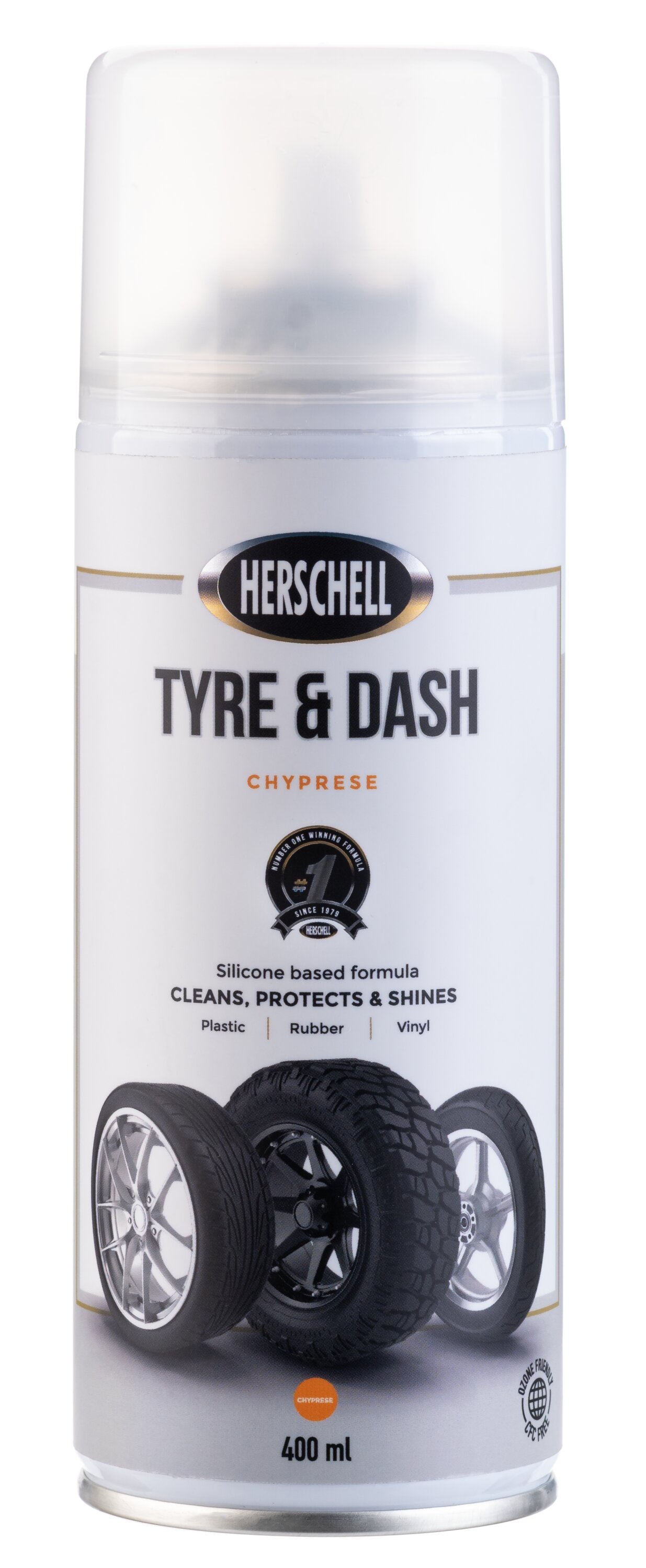 Tyre And Dash Spray Chypress 400ml Herschell