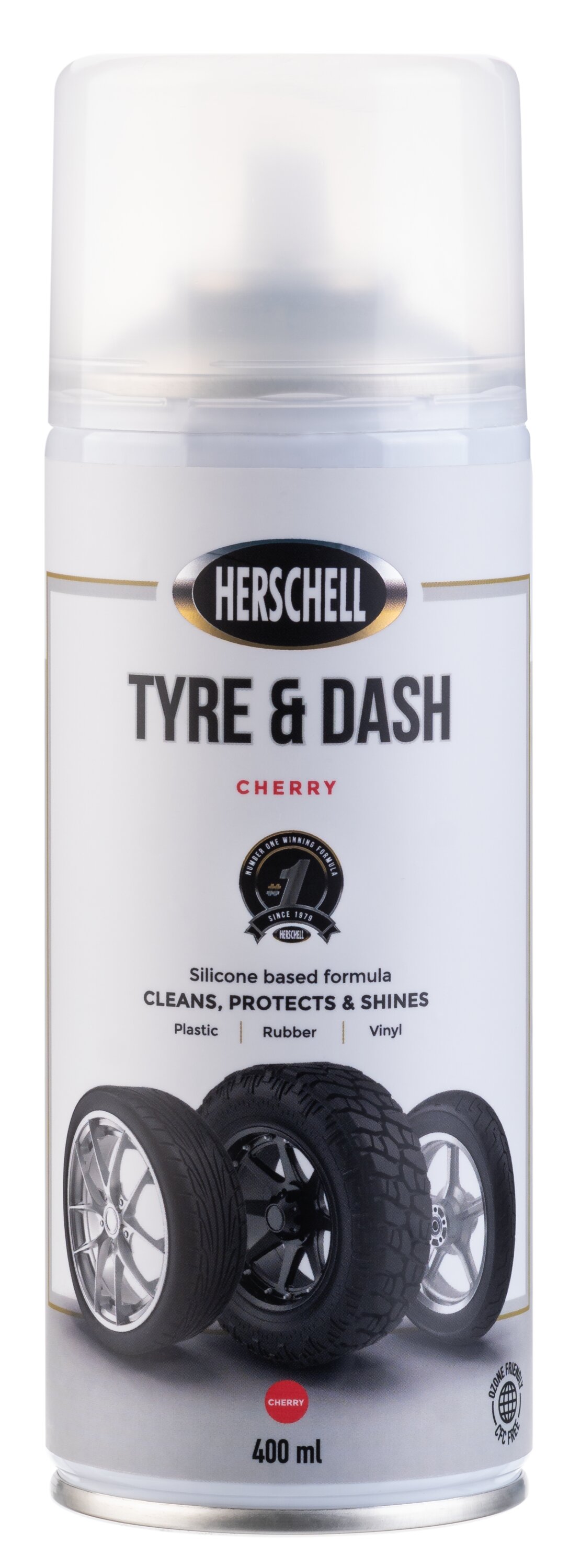 Tyre And Dash Spray Cherry 400ml Herschell