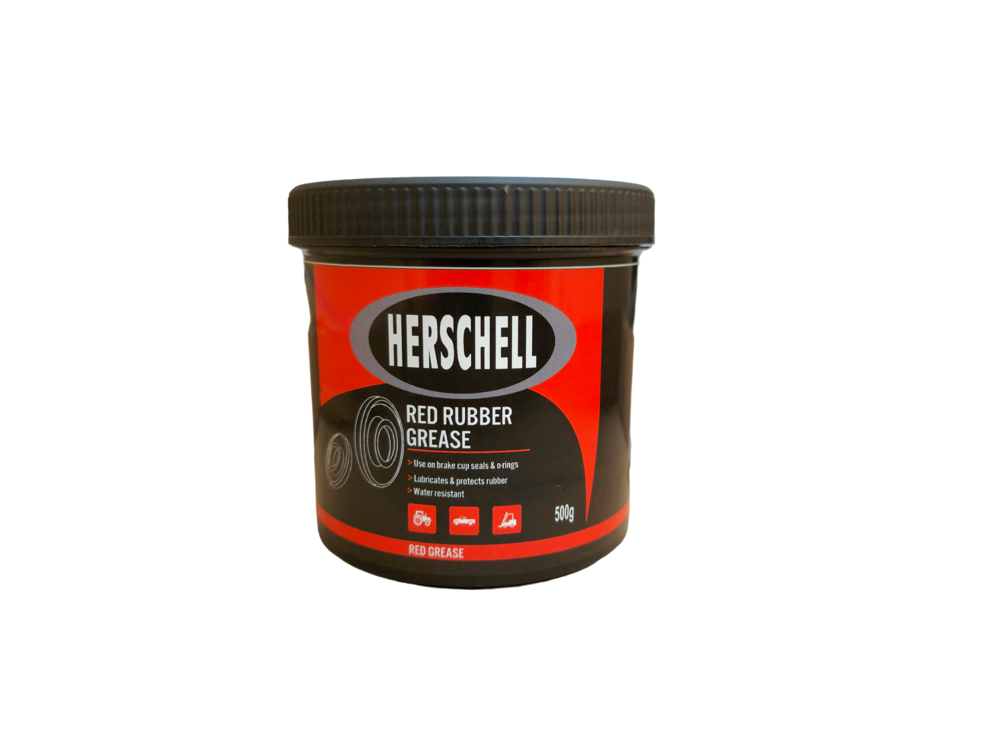 Grease Red Rubber 500Gr Herschell