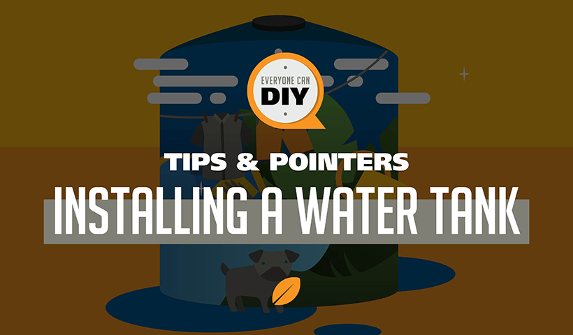 Installing a Water Tank