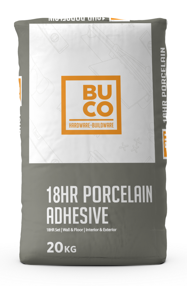 Buco Tile Adhesive Porcelain 18hr 20kg
