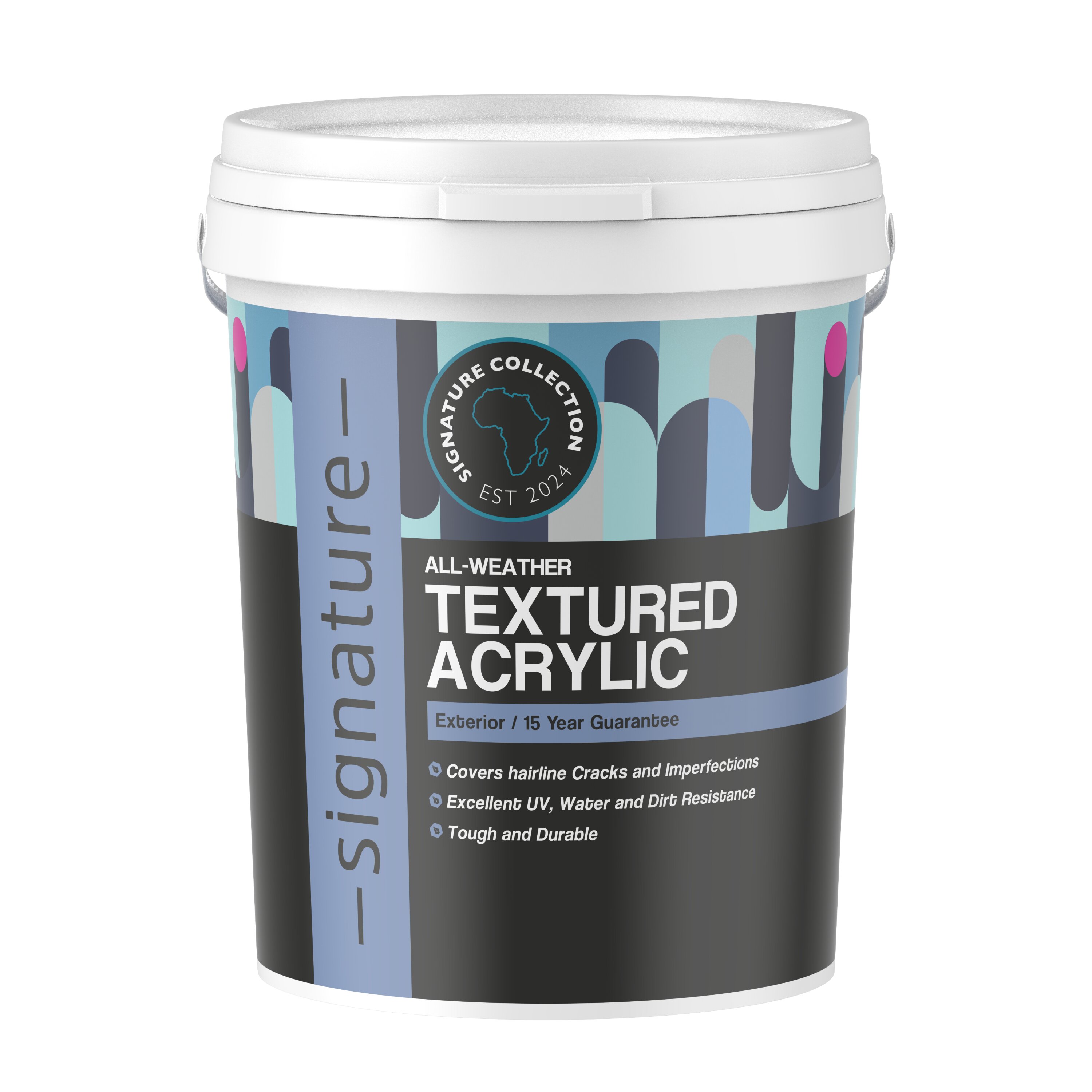 Acrylic All-Weather Textured  - Earl Grey Signature 20L