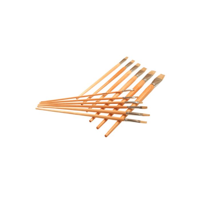 Academy Flat Artist Paint Brush No.9 16mm