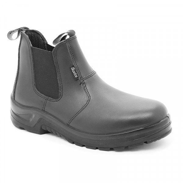 Bata Boot Steel Toe Cap Chelsea Black No 7