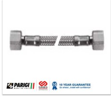 Braided Connector 350mm 1/2x1/2in FxF S/Steel Sabs