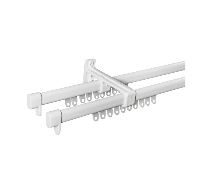 Curtain Track Regular C Double Steel 3.5m P/P