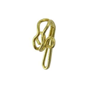 Rufflette Curtain Hook Brass R7 (100)