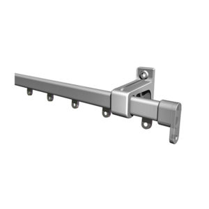 Curtain Track Super C Single Aliminium 3.0m P/P