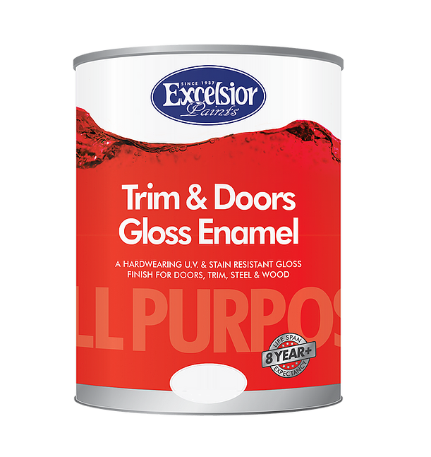 Excelsior All Purpose Gloss Enamel Soft Brown 1l