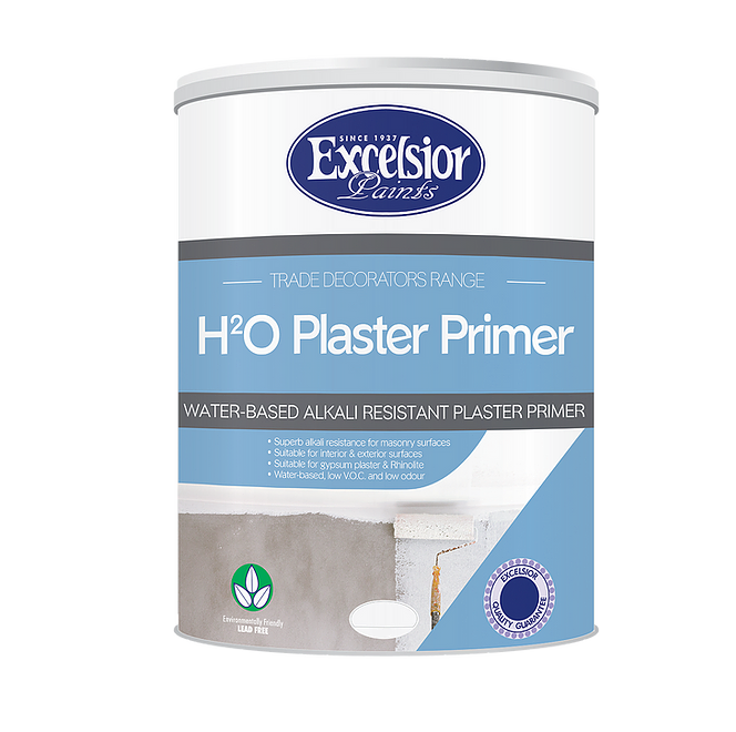 Excelsior Trade Decorative H2O Plaster Primer White 5l