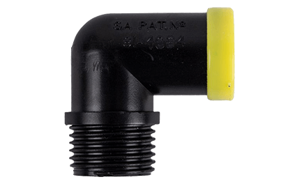 Free Flow Elbow Male 20mm x 3/4in