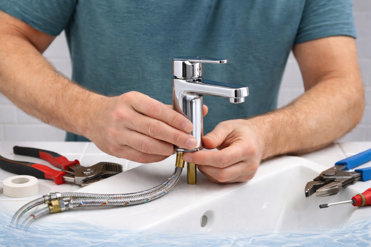 How to Install a Basin Tap - DIY Plumbing Guide