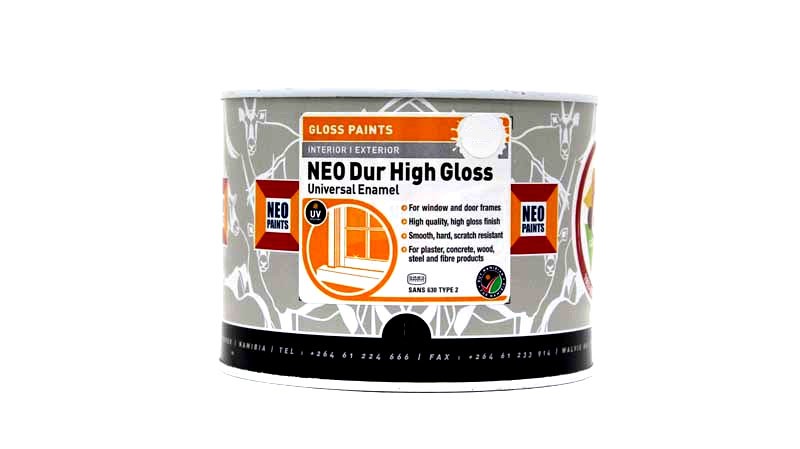Neo Dur High Gloss Black 50 500ml HG.550