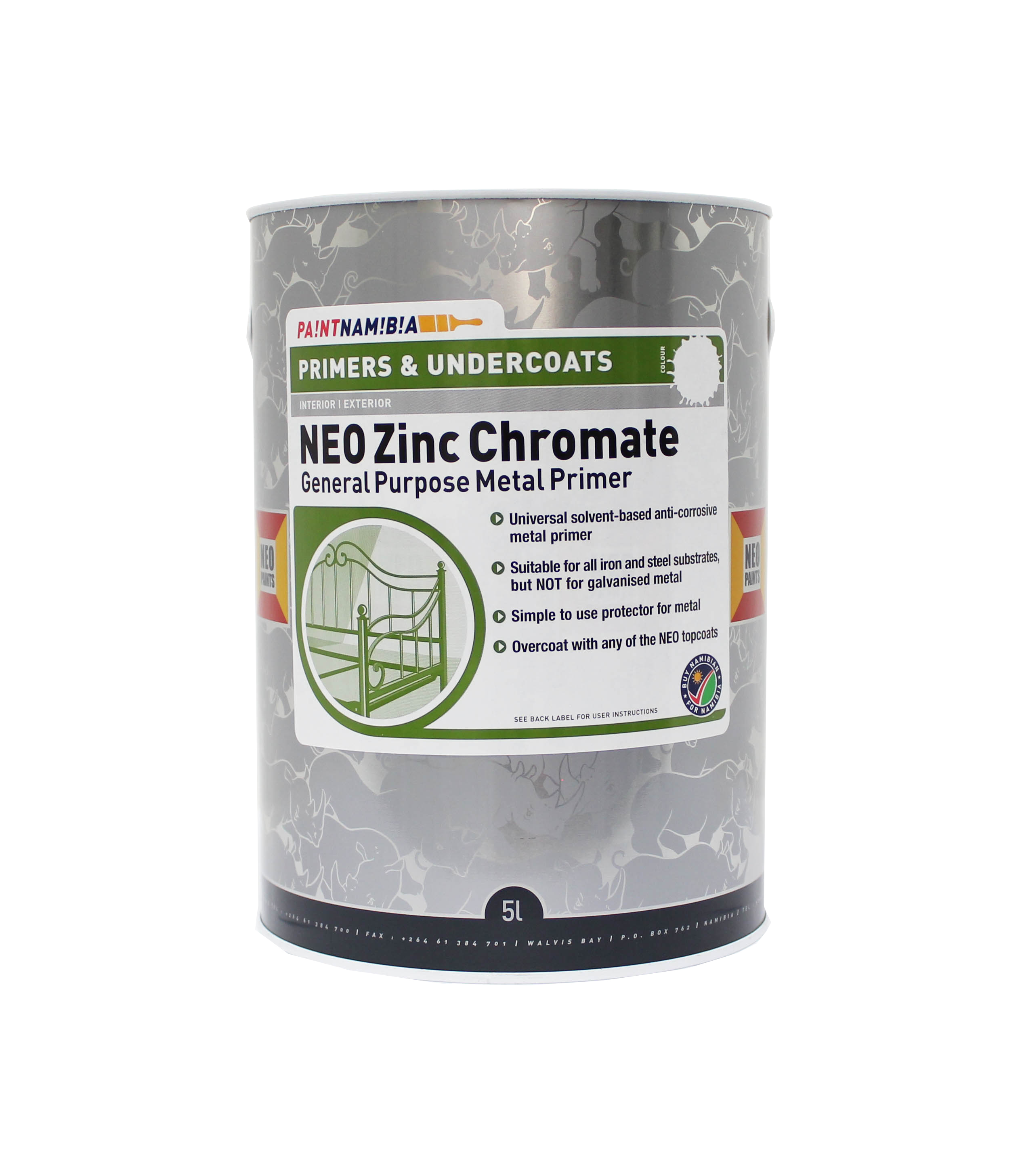 Neo Primer Zinc Chromate Red 5l ZC5.01