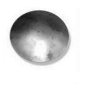 Pole Cap Round  90mm M/Steel XPCR-90