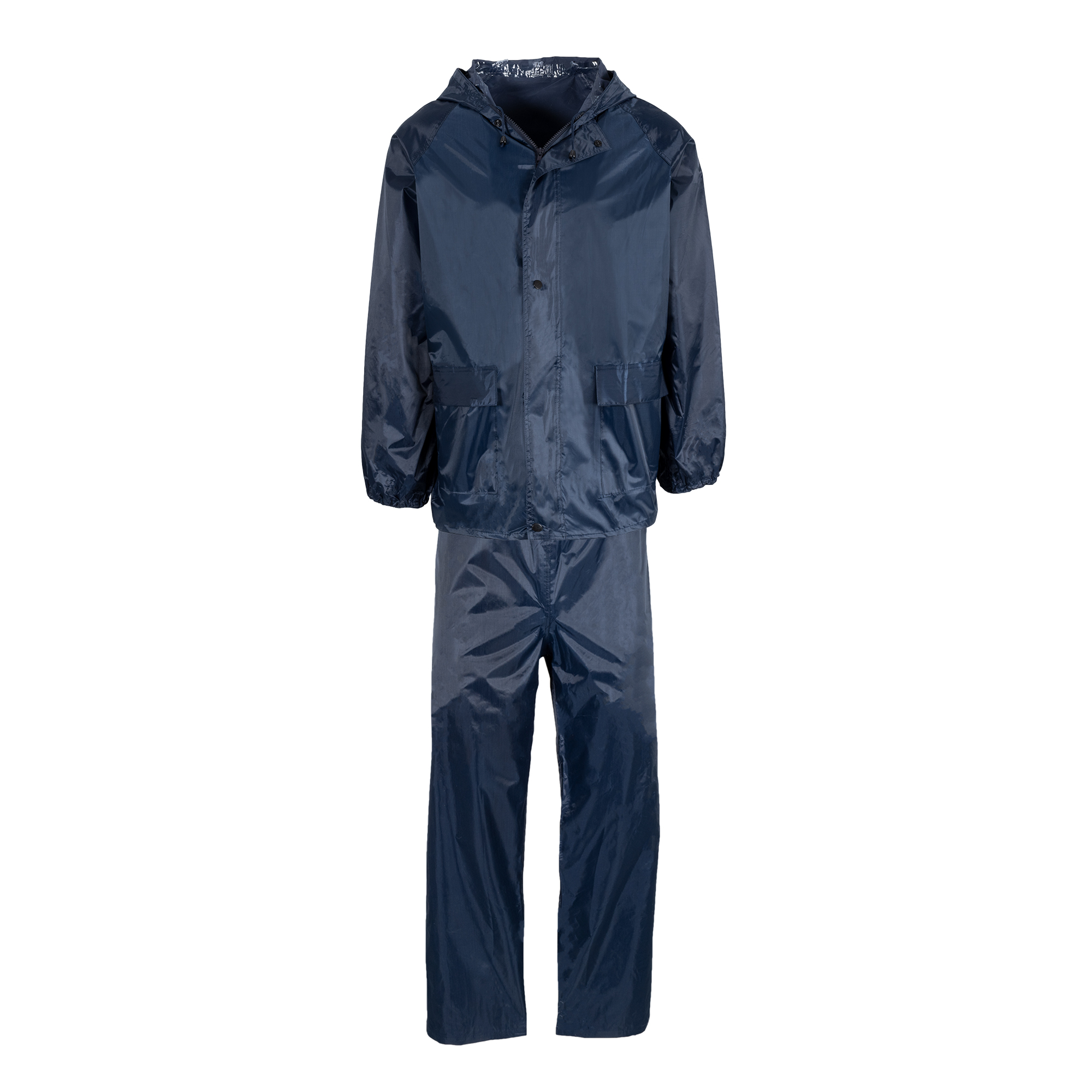 Rain Suit Rubberised Navy Nylon S SAF00438