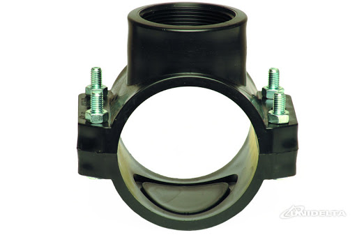 Saddle PP PN 10 Un Reinforced Bolts 50x1in
