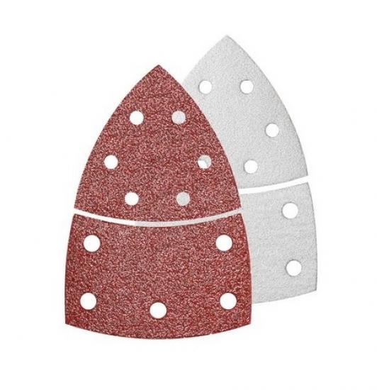 Klingspor Sanding Sheet Triangle 150mm Mixed 1/2 11 Hole (6)