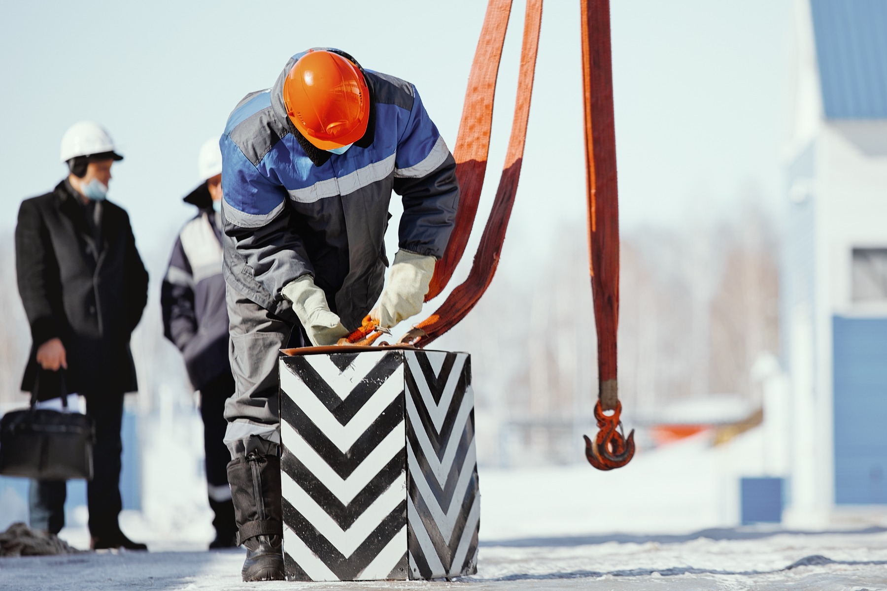 Staying Warm While Working at a Construction Site