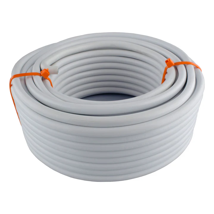 Surfix Round 4.00mm 3 Core And Earth White 100m/Roll