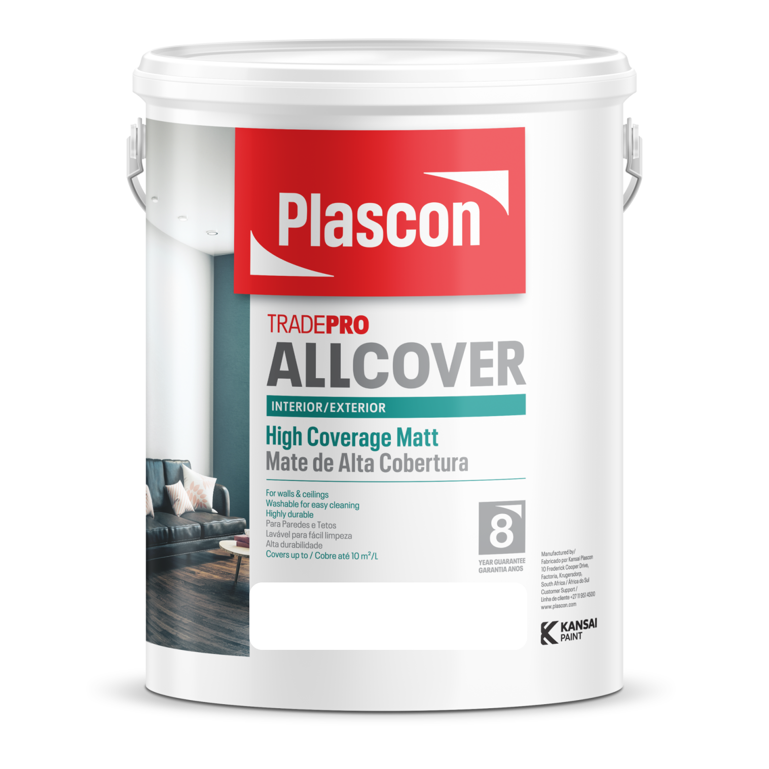 Plascon TradePro All Cover White 5l