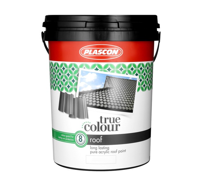 Plascon Roof Paint Grey 20l True Colour